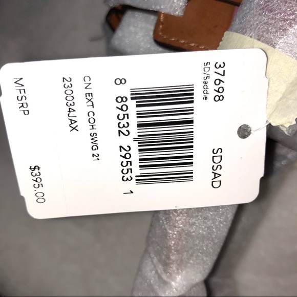 Coach Swagger 21  Saddle/Pink with Rose hardware - Picture 2 of 5